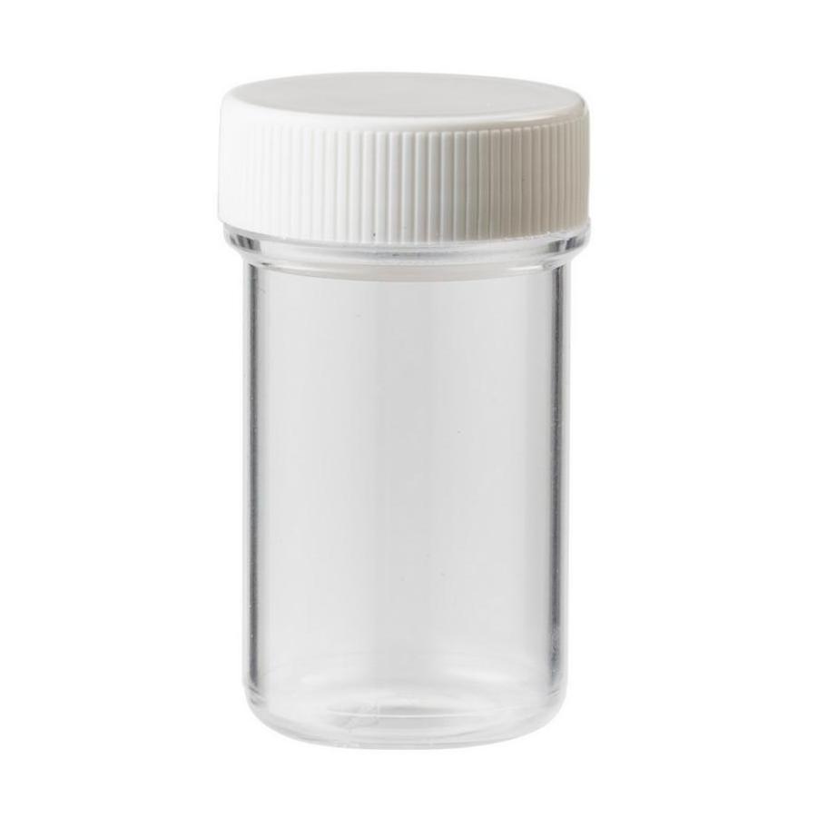Plastobel tabletfles transparant gedopt 20ml
