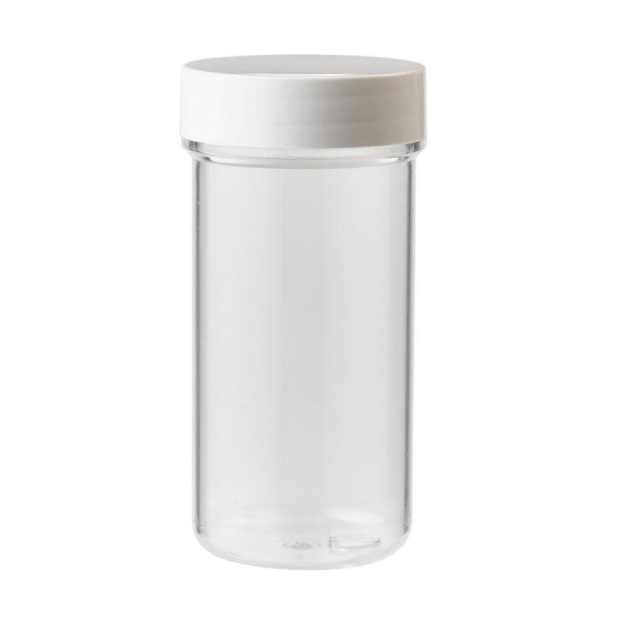 Plastobel tabletfles transparant gedopt 50ml