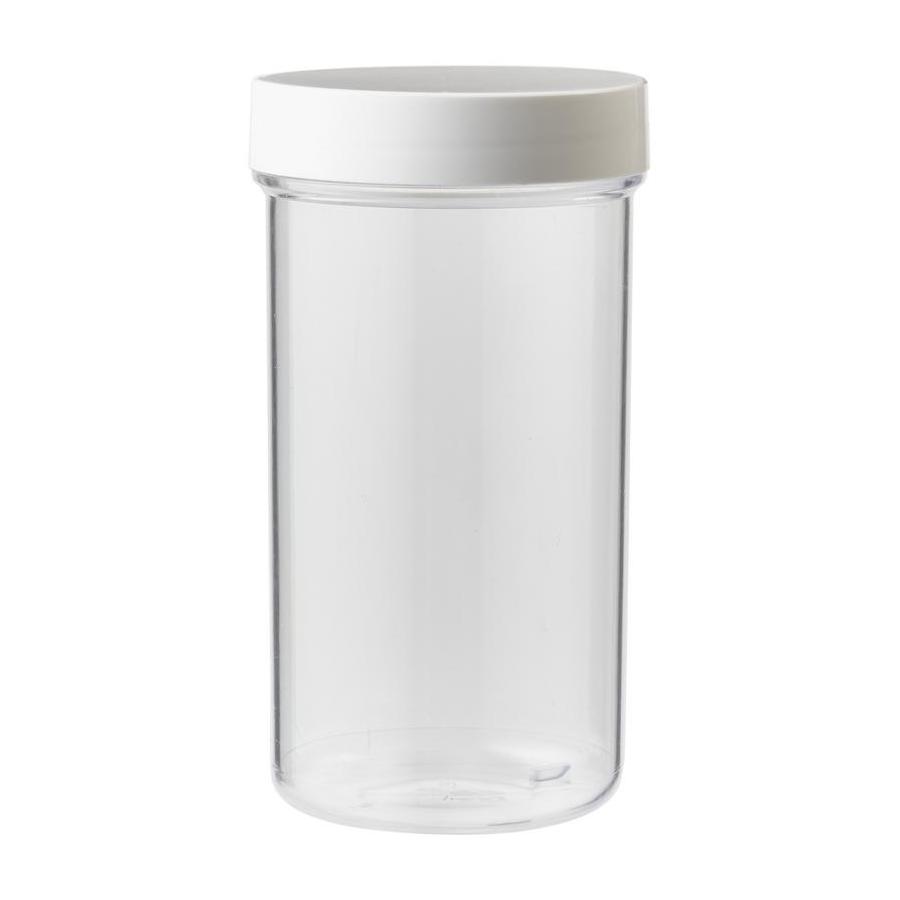 Plastobel tabletflacon transparant gedopt 110ml