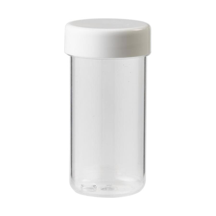 Plastobel tabletfles transparant gedopt 15ml
