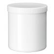 Zalfpot wit PP plastobel gedopt 1000ml