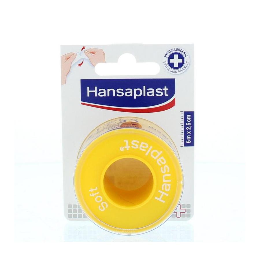 Hechtpleister soft 5m x 2.5cm