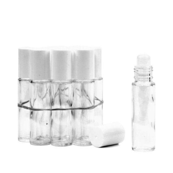 Flesje met roller glas 10ml