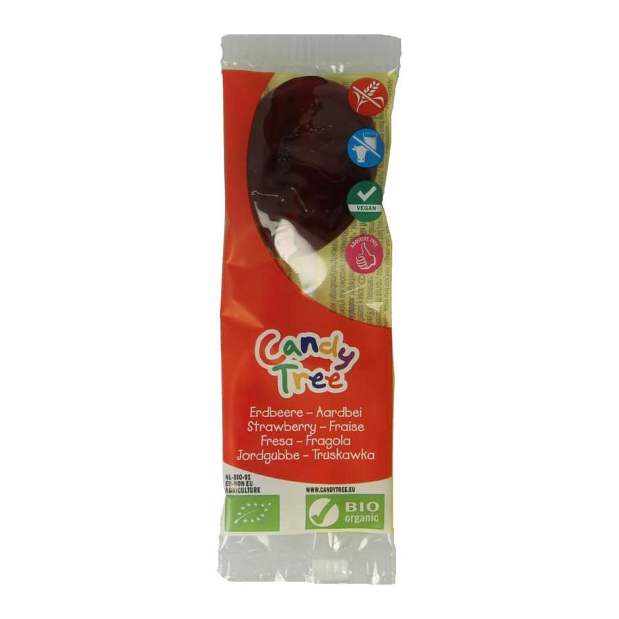 Aardbei lollie bio